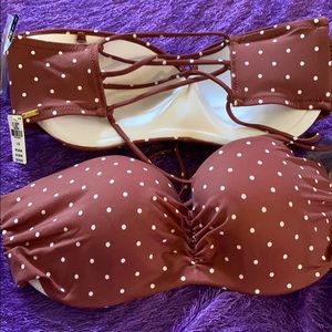 Victoria’s Secret Pink Push up swim top bikini